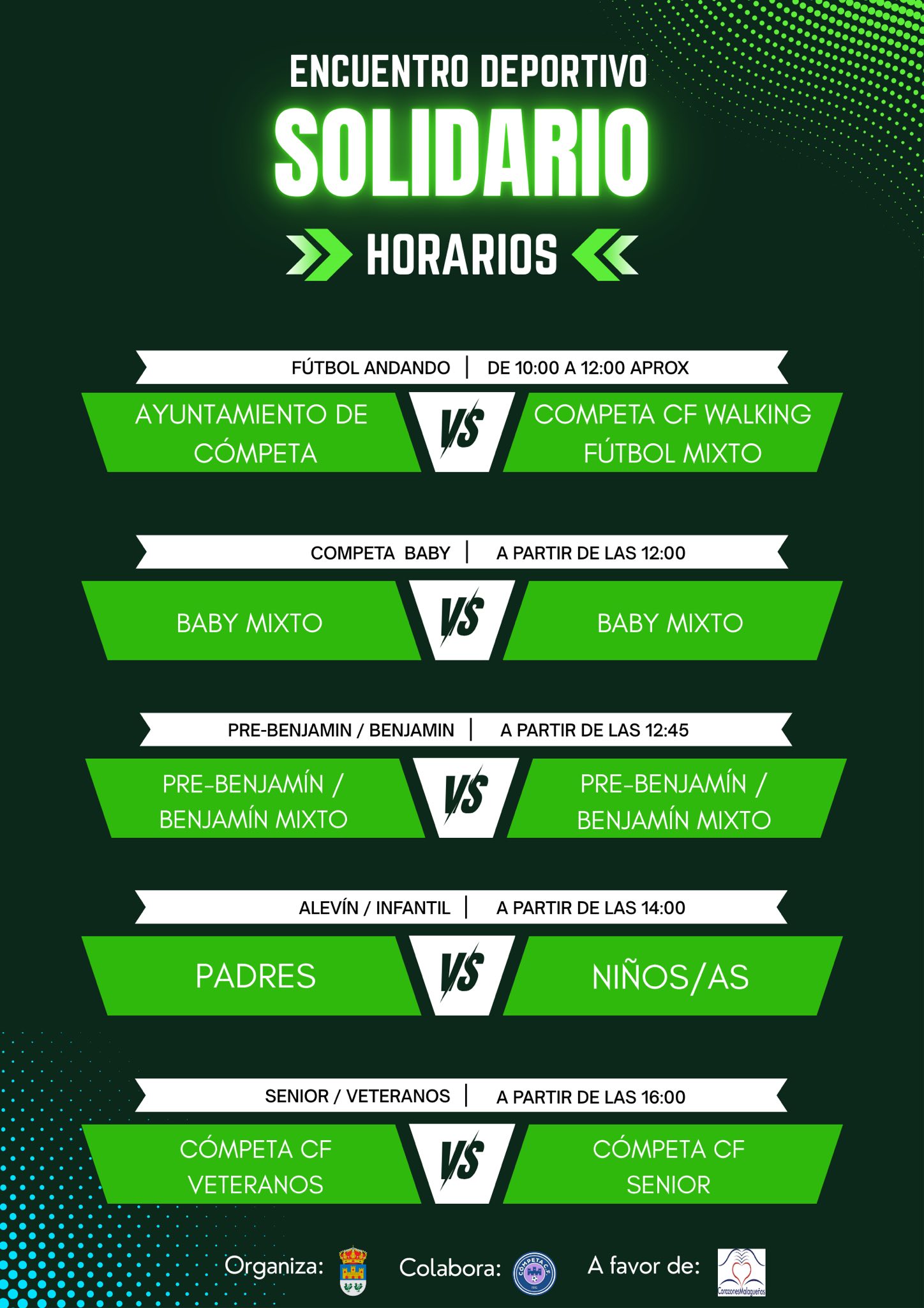 FutbolSolidarioHorario